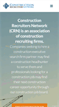 Mobile Screenshot of constructionrecruiters.com